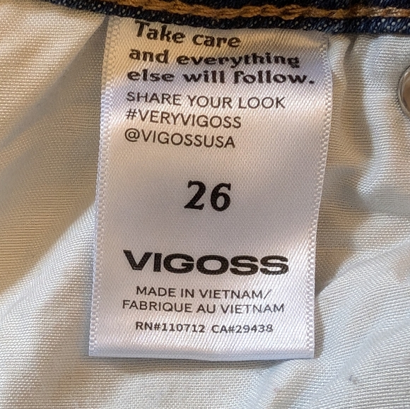 Vigoss Thompson Tomboy distressed jeans 26 - Picture 5 of 9